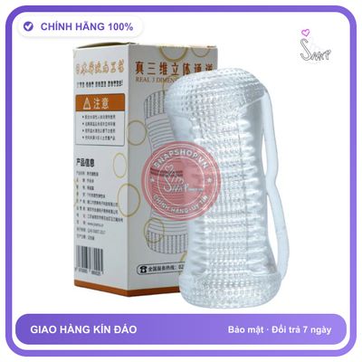 (Che Tên) Âm Đạo Giả Trong Suốt Thông 2 Đầu Cao Cấp Bảo Đảm