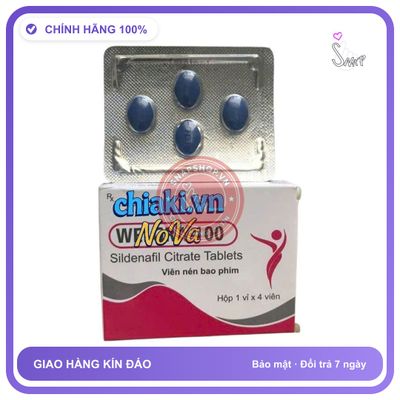 (Che Tên) Hộp 4 Viên Kẹo Nova Ấn Độ Hỗ Trợ Nam - Tăng Cường Sinh Lý và Sức Khỏe Nam Giới Từ Thành Phần Tự Nhiên Cao Cấp Bảo Đảm