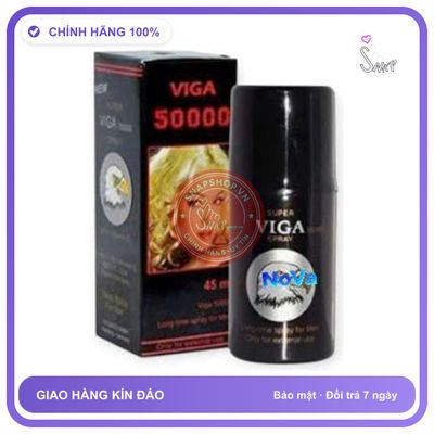 (Che Tên) Super Viga 50000 Spray – Xịt ngăn xuất tinh sớm dành cho nam giới,xịt kéo dài quan hệ cho nam - Hàng Mới Về