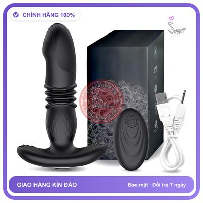 (Che Tên) Plug Thụt + Rung 20 Chế Độ Hỗ Trợ 24/7