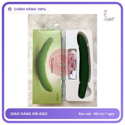 (Che Tên) Dương vật giả dưa leo siêu rung Cucumber Wistone - Snapshop
