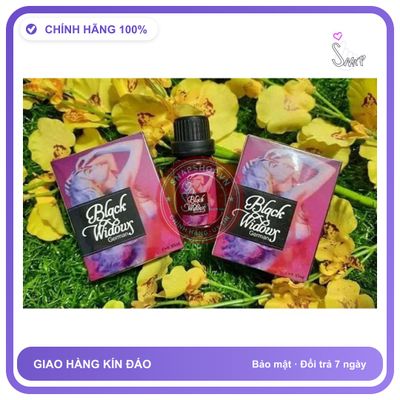 (Che Tên) Nước Hỗ Trợ Kích Thích Ham Muốn thân mật Nữ Black - Tăng Cường Cảm Giác Hưng Phấn, Hiệu Quả Nhanh Chóng Hỗ Trợ 24/7
