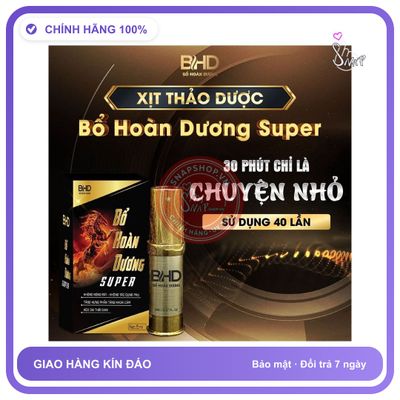 (Che Tên) Xịt Bổ Hoàn Dương Plus hỗ trợ cho nam Giao Nhanh Toàn Quốc
