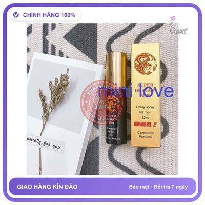 (Che Tên) Xịt kéo dài cuộc yêu supper dragon chính hãng Hộp Trắng Kín