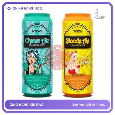 (Che Tên) Âm Đạo Giả Ngụy Trang Hình Lon Bia Lovetoy - Nhỏ Gọn, Kín Đáo Bảo Mật Tuyệt Đối