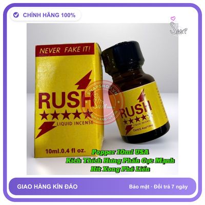 (Che Tên) Popper 10ml USA,Chính Hãng, Kích Thích Hưng Phấn Cực Mạnh, Hít Xong Phê Liền Giao Nhanh Toàn Quốc