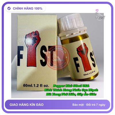 (Che Tên) Popper Khô 60ml USA, Dòng Mạnh Phê Lâu, Cho Ng Lờn, Tác Dụng Phê Tức Thì, Che Tên Cao Cấp Bảo Đảm