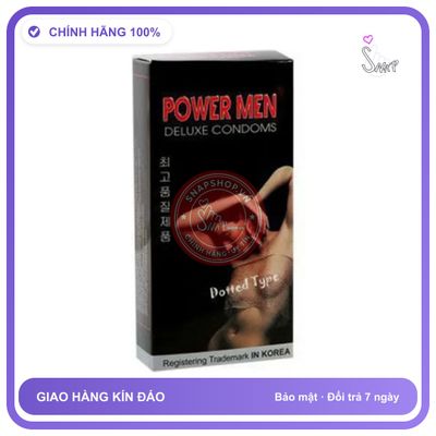 (Che Tên) Bcs Gai Nhỏ Power Men Dotted Type Hỗ Trợ 24/7