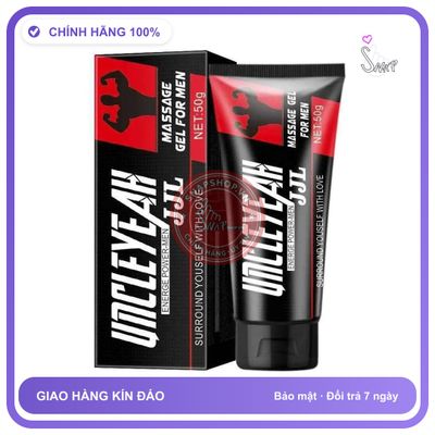 (Che Tên) Gel Tăng Kích Thước Cậu Nhỏ Uncleyeah JJL Energe Power-Men Gel 50g Cao Cấp Bảo Đảm