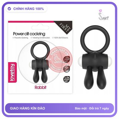 (Che Tên) Nhẫn Rung Tình Yêu Lovetoy Rabbit - Hàng Mới Về