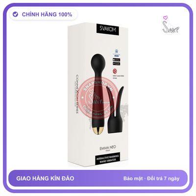 (Che Tên) Chày rung không dây điều khiển bằng điện thoại Svakom Emma Neo - Snapshop