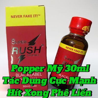 Chai Hít Kích Thích Tăng Cường Hưng Phấn Cho Nam Nữ, Popper 30ml USA 