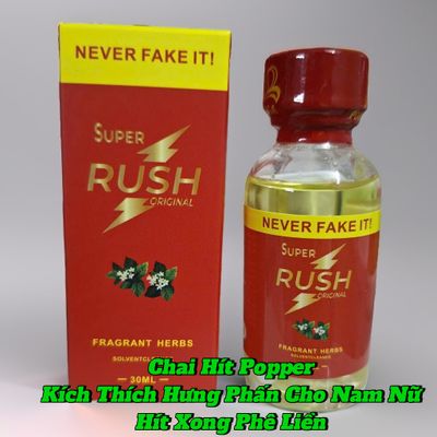 Chai Hít Tăng Hưng Phấn Cho Nam Nữ, Hít Xong Phê Liền, Popper 30ml USA