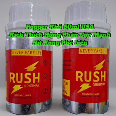 Popper khô 60ml USA, Hàng Chính Hãng, Cực Mạnh Hít Xong Phê Liền 