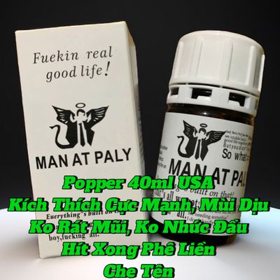 Popper 40ml USA, Kích Thích Hưng Phấn Cực Mạnh, Hít Xong Phê Tức Thì, Che Tên 