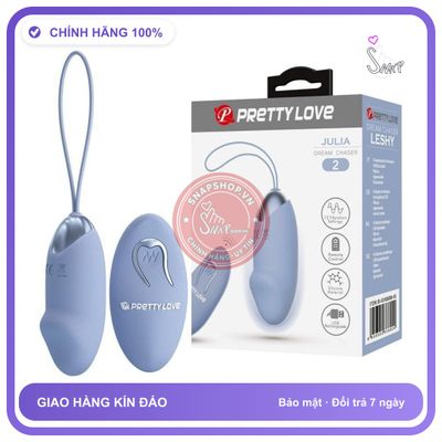 (Che Tên) Máy massage điều khiển từ xa 12 chế độ rung Pretty Love Julia Hỗ Trợ 24/7