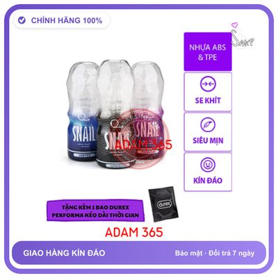 (Che Tên) Cốc âm đạo trong suốt Snail Cup chính hãng chọn ngẫu nhiên (Sản phẩm shop ADAM 365) Hộp Trắng Kín