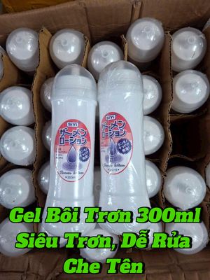 Gel bôi trơn tinh trùng 300ml, che tên 