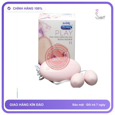 (Che Tên) Trứng rung đôi cao cấp Durex Dual Head - Snapshop
