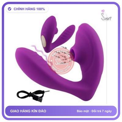 (Che Tên) Máy rung âm đạo massage vùng kín Double Orgasm Didi 2 in 1 Cao Cấp Bảo Đảm