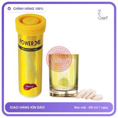 (Che Tên) Viên Sủi Hỗ Trợ Tăng Cường Sinh Lý Nam Power X Cao Cấp Bảo Đảm