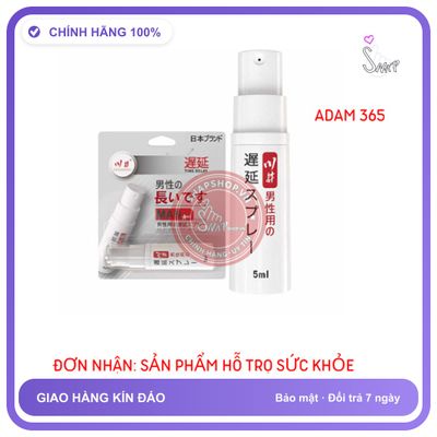 (Che Tên) Xịt CHÍNH HÀNG KÉO DÀI NAM GIƯỚI NHẬT BẢN 5ML MAN Chuẩn Auth