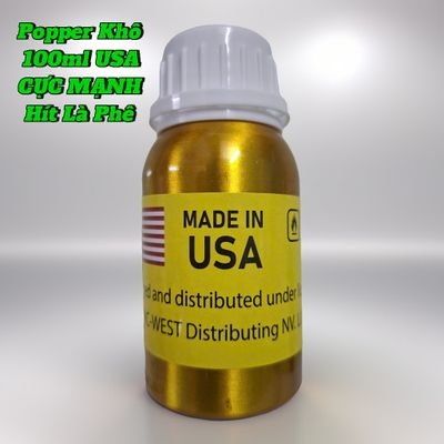 Popper Khô 100ml USA, Cực Mạnh, Hít Cực Phê, Che Tên 