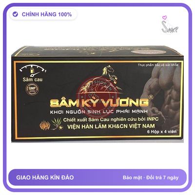 (Che Tên) Sâm Kỳ Vương Chính Hãng Hỗ Trợ Sinh Lý Nam - Hàng Mới Về