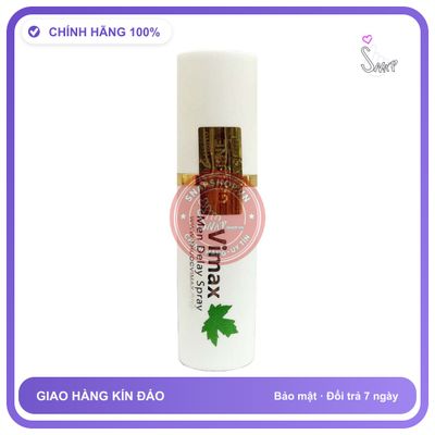 (Che Tên) Xịt Vimax Delay Spray Chính Hãng Canada 10ml Giao Nhanh Toàn Quốc