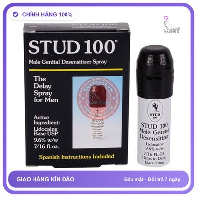 (Che Tên) Xịt Hỗ Trợ Chống Xuất Sớm Stud 100 - Snapshop