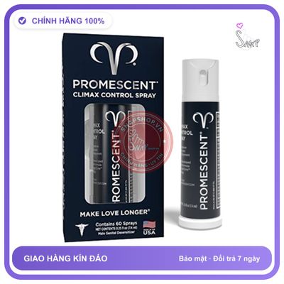 (Che Tên) Xịt Promescent Delay Hỗ Trợ Tăng Thời Gian Yêu - Hàng Mới Về