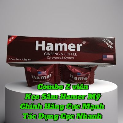 Combo 2 viên kẹo hamer mỹ, chính hãng, tác dụng nhanh, cực mạnh, che tên 