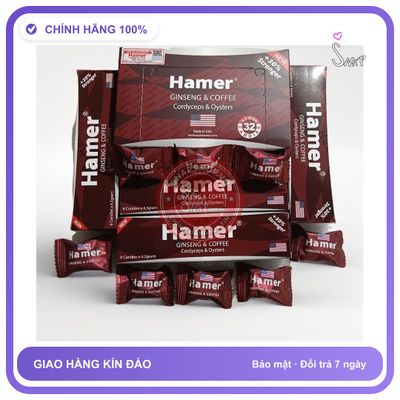 (Che Tên) Hộp 32 viên, Kẹo Hamer Mỹ Chính Hãng, Kích Thích Cực Mạnh, Che Tên Chuẩn Auth