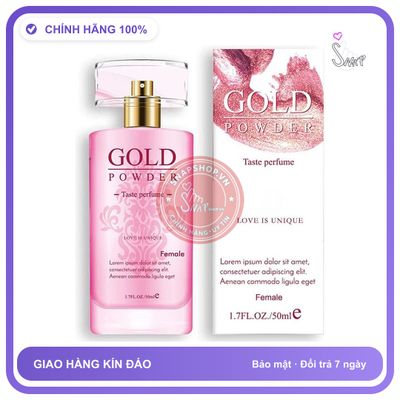 (Che Tên) Nước Hoa Kích Thích Nam Gold Powder D For Her - 50ml - Snapshop