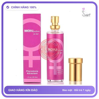 (Che Tên) Nước Hoa Kích Thích Nam Moai Pheromone For Her - 29.5ml Giao Nhanh Toàn Quốc