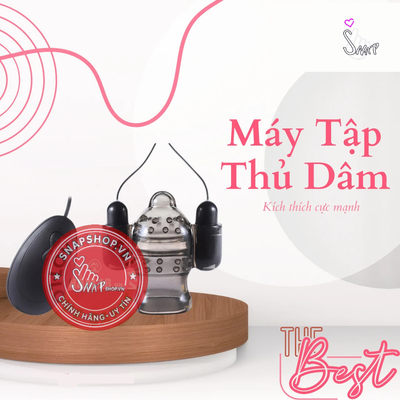 (Snapshop) Máy Tập Luyện Dương Vật Penile 20 Tần Số Rung Chính Hãng