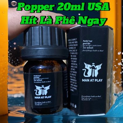Chai Hít Tăng Khoái Cảm Popper 20ml USA, Dòng Cực Mạnh, Hít Là Phê 