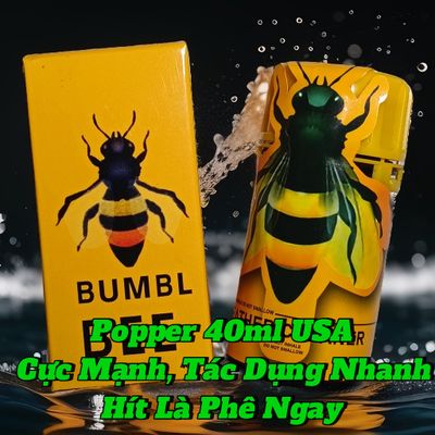 Chai Hít Kích Thích Hưng Phấn Cho Nam Nữ, Popper 40ml USA, Siêu Phê 