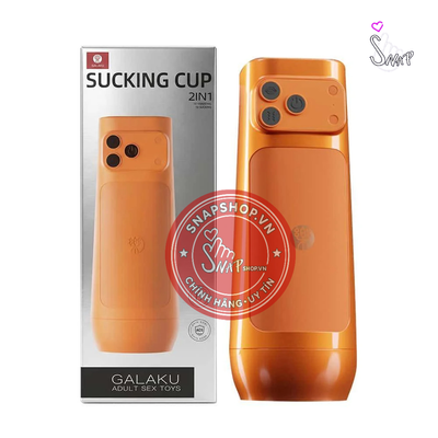 (Snapshop) Âm Đạo Giả Galaku Sucking Cup 10 Chế Độ Chính Hãng