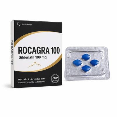 Viên uống hỗ trợ tăng cường sinh lý nam Rocagra 100 4 Viên Chính Hãng