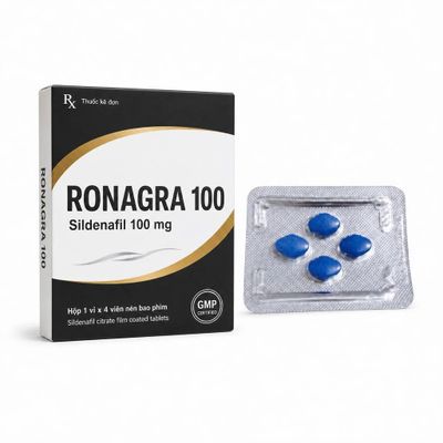 Viên uống hỗ trợ tăng cường sinh lý nam Ronagra 100 4 Viên Chính hãng