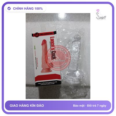 (Che Tên) Dương vật giả 15cm, silicon cao cấp, mềm mại, kích thích hưng phấn cực mạnh, che tên Bảo Mật Tuyệt Đối