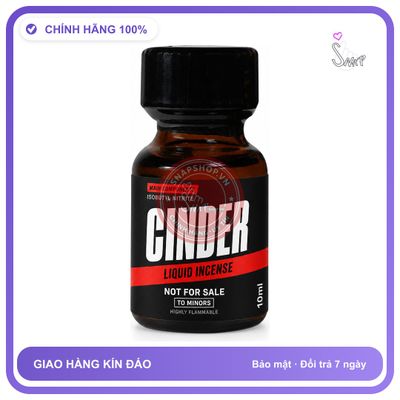 Chai hít tăng khoái cảm kích thích Popper CINDER 10ml Chính hãng