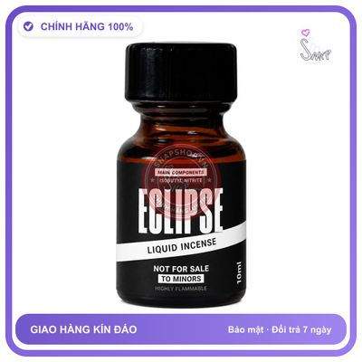 Chai hít tăng khoái cảm kích thích Popper ECLIPSE 10ml Chính hãng