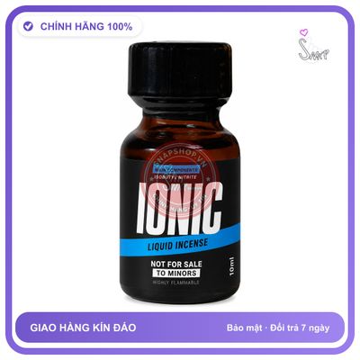 Chai hít tăng khoái cảm kích thích Popper IONIC 10ml Chính hãng