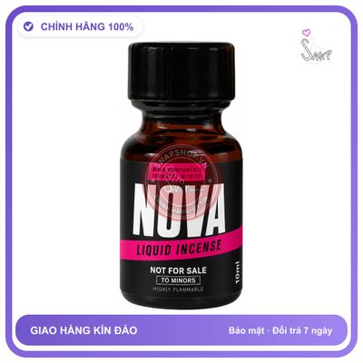 Chai hít tăng khoái cảm kích thích Popper NOVA 10ml Chính hãng
