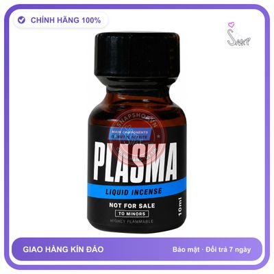 Chai hít tăng khoái cảm kích thích Popper PLASMA 10ml Chính hãng