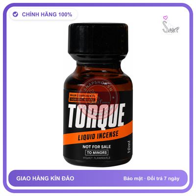 Chai hít tăng khoái cảm kích thích Popper TORQUE 10ml Chính hãng
