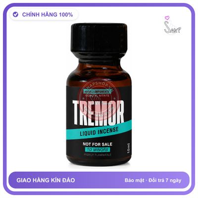 Chai hít tăng khoái cảm kích thích Popper TREMOR 10ml Chính hãng