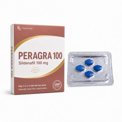 (Snapshop) Viên uống hỗ trợ tăng cường sinh lý nam Peragra 100 4 Viên Chính Hãng